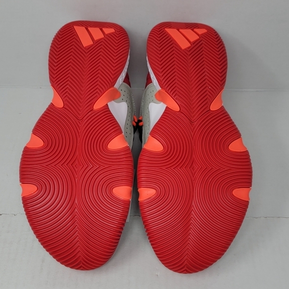 Adidas Mens Size 12 Trae Unlimited Basketball Sneaker Shoes Grey Red IF5611 New - Picture 8 of 9